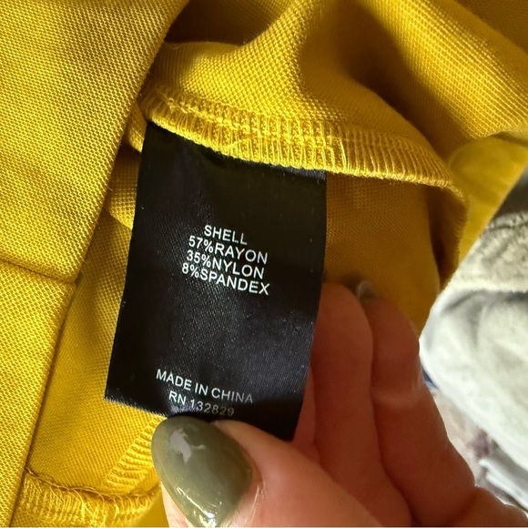 NBD Ciara One Shoulder Diamond Mini Dress | Size XS NWT Saffron Yellow - Picture 15 of 16